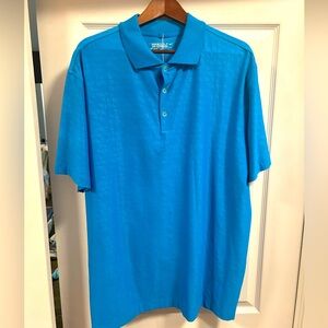 NWT Patterned blue golf shirt - Men’s XL